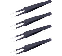 Quadrios 25EC174 antistatique (ESD) Pince brucelle ESD plate