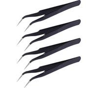 Quadrios 25EC175 antistatique (ESD) Pince brucelle ESD pointe en forme de faucille