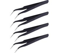 Quadrios 25EC175 antistatique (ESD) Pince brucelle ESD pointe en forme de faucille