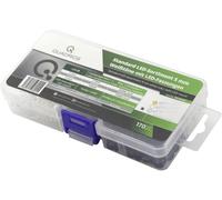 Quadrios Assortiment de LEDs blanc chaud, blanc froid 5 mm 20 mA 3.0 V