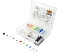 Quadrios Assortiment de LEDs Rouge, Vert, Jaune, Bleu, Blanc Froid, Blanc Chaud 20 mA 3.0 V