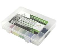 Quadrios Assortiment de LEDs rouge, vert, jaune, bleu, blanc froid, blanc chaud 3 mm, 5 mm 20 mA 2.0