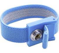 Quadrios Bracelet antistatique (ESD) bleu Pression mâle 10 mm