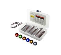 Quadrios GmbH SMD-LED 0603 Lot de 30 pièces avec torons Couleurs : rouge, vert, jaune, bleu, blanc, ambre