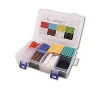 QUADRIOS Kit de gaines thermorétractables premium 1807CA007, Coloré, 350 pièces, 3:1