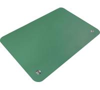 Quadrios Tapis de table antistatique (ESD) vert (L x l) 60 mm x 40 mm
