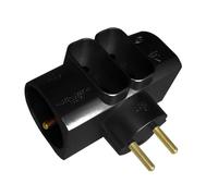 Quadriplite latérale ZENITECH 4 prises 2x16A + 2x6A TV écran plat
