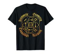 Quadrivium Arithmétique Géométrie Cosmologie Harmonie Art T-Shirt