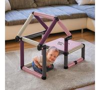 Quadro Beginner Home Kit - Kit de Construction modulaire pour bébés et Tout-Petits, 24 modèles, à partir de 6 Mois, pour intérieur et extérieur, certifié TÜV (Berry)