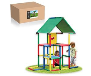 Quadro Junior Kit de Construction - Kit modulaire d’Escalade et de Jeu pour Enfants, 58 modèles, à partir de 2 Ans, intérieur & extérieur, 299 pièces, certifié TÜV