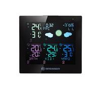 Quadro Neo C Thermo-hygromètre avec 3 capteurs extérieurs et prévisions météorologiques