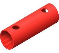 quadro Pièce de rechange tube de remplacement court rouge 15cm tube élément de construction pour système d'échafaudage grimpant