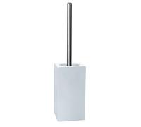Spirella Brosse WC avec Support Porcelaine Quadro Blanc