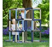 Quadro Pyramide d’Escalade Home - Structure d’Escalade modulaire pour Enfants, à partir de 12 Mois, 16 modèles, pour intérieur et extérieur, 237 pièces, certifiée TÜV