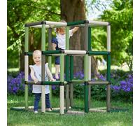 Quadro Pyramide d’Escalade Home - Structure d’Escalade modulaire pour Enfants, à partir de 12 Mois, 16 modèles, pour intérieur et extérieur, 237 pièces, certifiée TÜV (Mint)