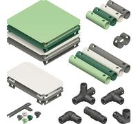 Quadro Upgrade Kit Home – kit d’extension 188 pièces pour marches, toboggans et structures d’escalade Quadro – Mint