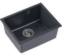 Quadron Alec évier graniteq 46x37.5 cm noir HQA4640CZK