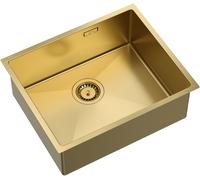 Quadron Anthony 60 évier en acier inoxydable 54x44 cm doré MF5444PVDBSG1