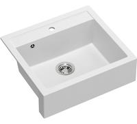 Quadron Bill évier graniteq 60x54 cm blanc HCQB6054U1_BS