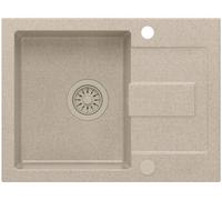 Quadron Christian évier graniteq 60x45 cm beige HCQC6045BEZK_PC