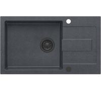 Quadron Christian évier graniteq 78x45 cm noir HCQC57845CZK_PC