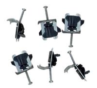 QUADRON Clips de fixation pour éviers, jeu de 6, clips pour éviers de cuisine Clips de fixation, crochets pour éviers en granit encastrés, kit de montage pour Bill 110, Jerry 116 BLM