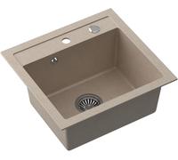 Quadron Johnny évier graniteq 50x47 cm beige HCQJ5047BEZK