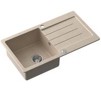 Quadron Johnny évier graniteq 77x44 cm beige HCQJ7744BEZK