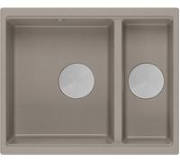 Quadron Logan évier graniteq 55x46 cm beige HCQL5646U4-BS_U