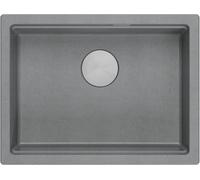 Quadron Logan évier graniteq 56x45 cm gris/graphite/onyx HQJ6045U5_BS_U