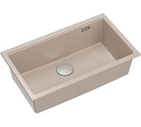 Quadron Logan évier graniteq 76x45 cm beige HQD7644U2_BS_U