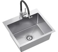 Quadron Luke évier avec mitigeur acier/acier ZH5045BS_3323503BL