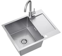 Quadron Luke évier avec mitigeur acier/acier ZH6048BS_3623500_BS