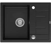 Quadron Morgan évier graniteq 62x50 cm noir HB8210U7-BS_P2O