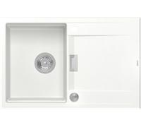 Quadron Owen évier graniteq 76x50 cm blanc HQO7650U1_BS