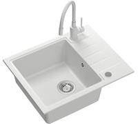 Quadron Peter évier avec mitigeur blanc/blanche HCQP6250BIK_3323503WHM