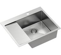 Quadron Russel évier en acier inoxydable 62x48 cm HB7911-RBS