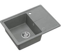 Quadron Tony évier graniteq 60x45 cm gris/graphite/onyx HTO6045SZK