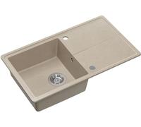 Quadron Tony évier graniteq 78x45 cm beige HTO7845BEK