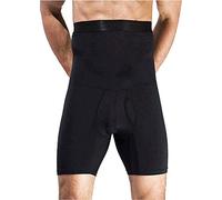 QUAFORT Short gainant pour homme - Taille haute - Pour homme, noir, XX-Large
