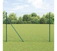 QUAHEAS Clôture hexagonale verte en PVC - 1,5 x 50 m - Clôture de jardin - Brise-vue - Élément de clôture pour terrasse, balcon - Avec système d'emboîtement - Pour extérieur et terrain