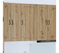 QUAHEAS Kalmar Artisan Meuble de cuisine moderne pour lave-vaisselle, 50 x 31 x 100 cm, avec espace de rangement, meuble de cuisine moderne pour salle à manger, garde-manger, bar à café et micro-ondes