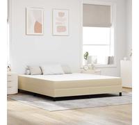 QUAHEAS Matelas de lit 180 x 200 cm avec Tissu Polyester Sauge, Matelas Super King avec Ressorts ensachés, Cadre sommier Plateforme Durable pour Chambre Adulte Enfant ado