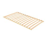 QUAHEAS Sommier à Lattes en Bois Massif 100x200 cm avec 13 Lattes Robustes Cadre de lit Structure Plateforme pour Chambre Adulte ou Enfant avec Support de Matelas