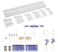 Quai moderne avec accessoires Faller 120202 H0 1 set