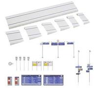 Quai moderne avec accessoires Faller 120202 H0 1 set