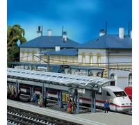 Faller Quai de gare moderne F222121 – 2 banchines couvertes – Échelle N (1:160) – Ice