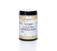 QUAI SUD Cafe en Grains Aromatisé | 150g | Saveur Caramel Beurre Sale