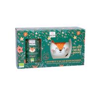QUAI SUD-Coffret pour chocolat chaud au caramel avec cacao et mug renard Quai sud - 250 g