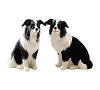 Quail Ceramics - Border Collie Salt And Pepper Pots by Quail